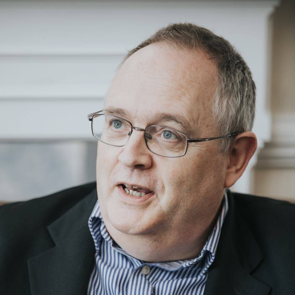 A photograph of Pat McMurray